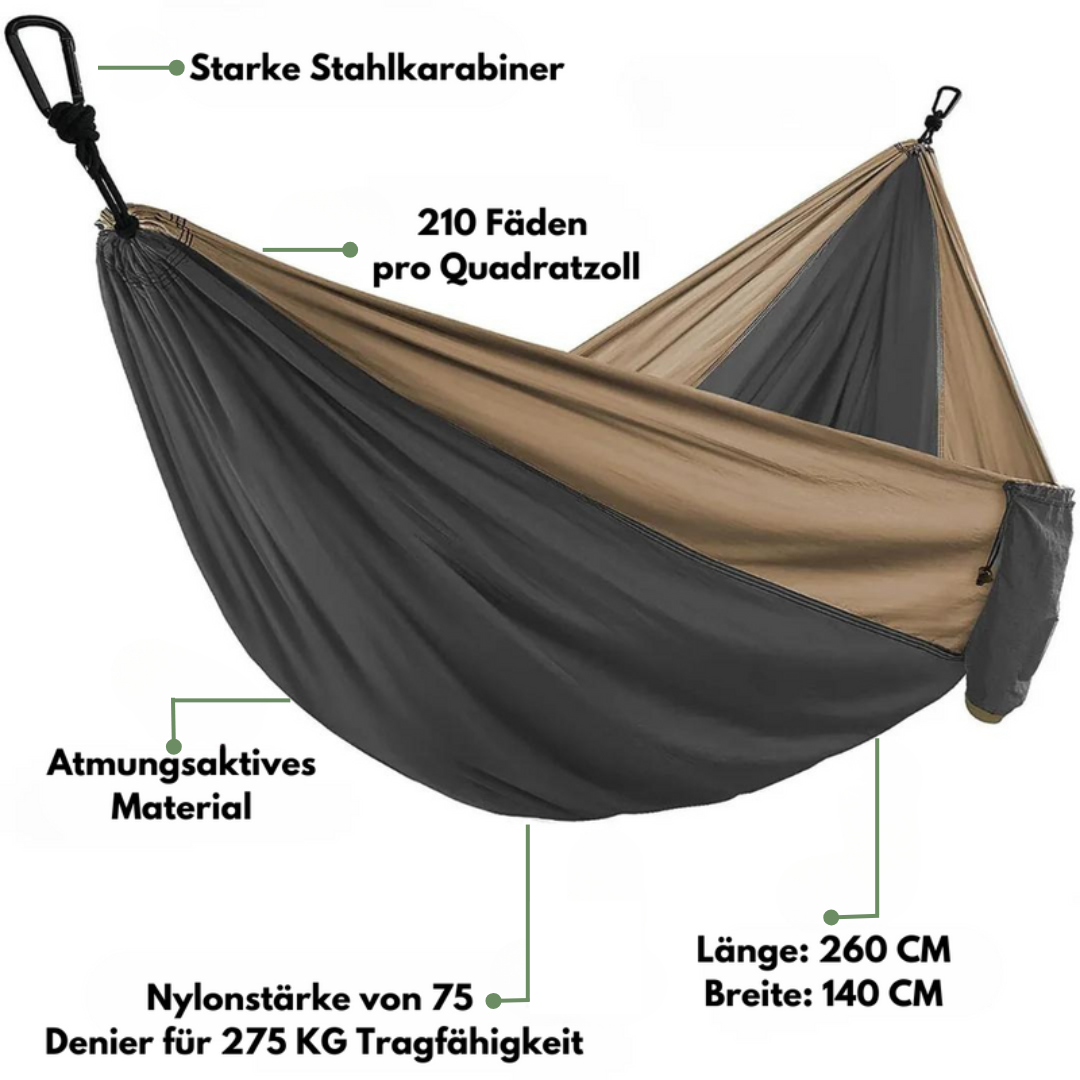 Fallschirm-Hängematte - XXL - Leichtgewicht