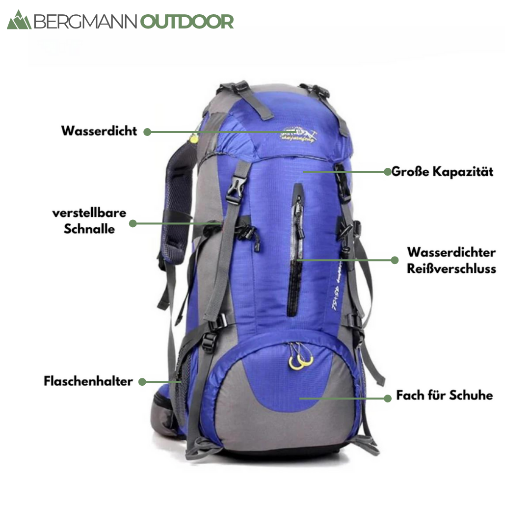 Bergmann Outdoor - 50L Rucksack - Wasserdicht