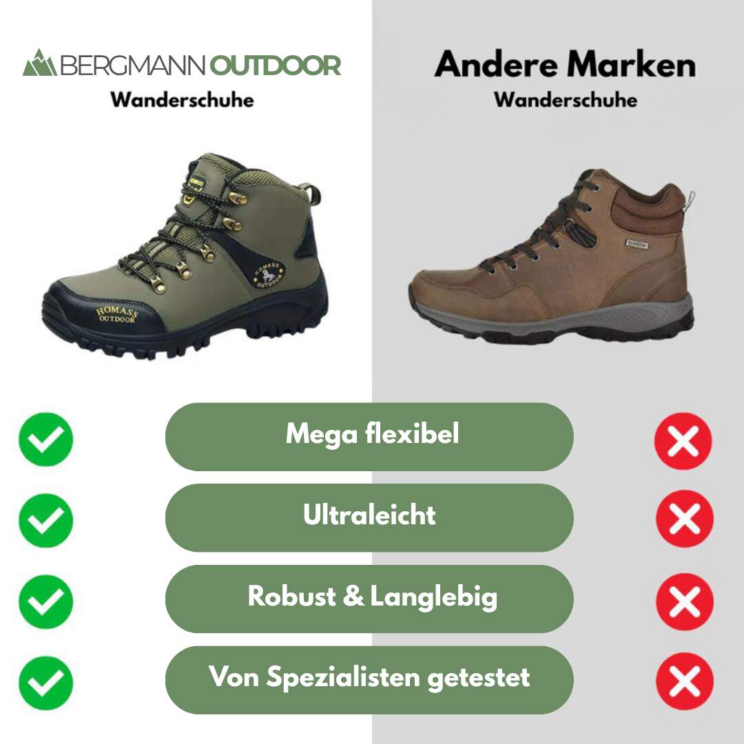 Bergmann Outdoor - Comfortabele Wandelschoen - Heren