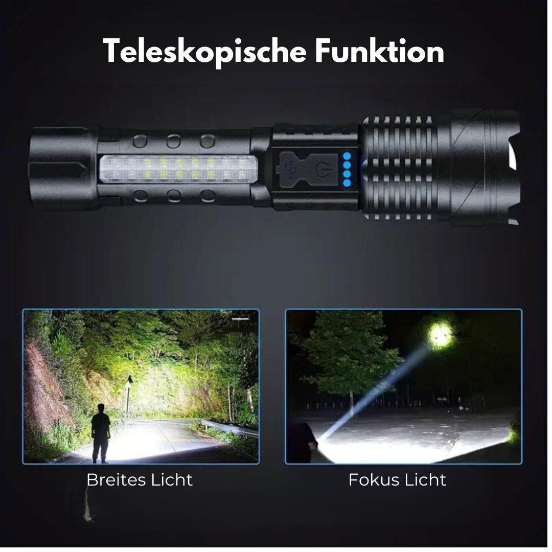 Bergmann Outdoor Militär-Taschenlampe - 5000 Lumen